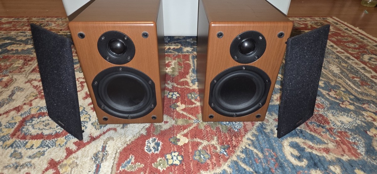 Denon SC-M37 Bookshelf Speakers Pair – 6 Ohm Beautiful Compact Set