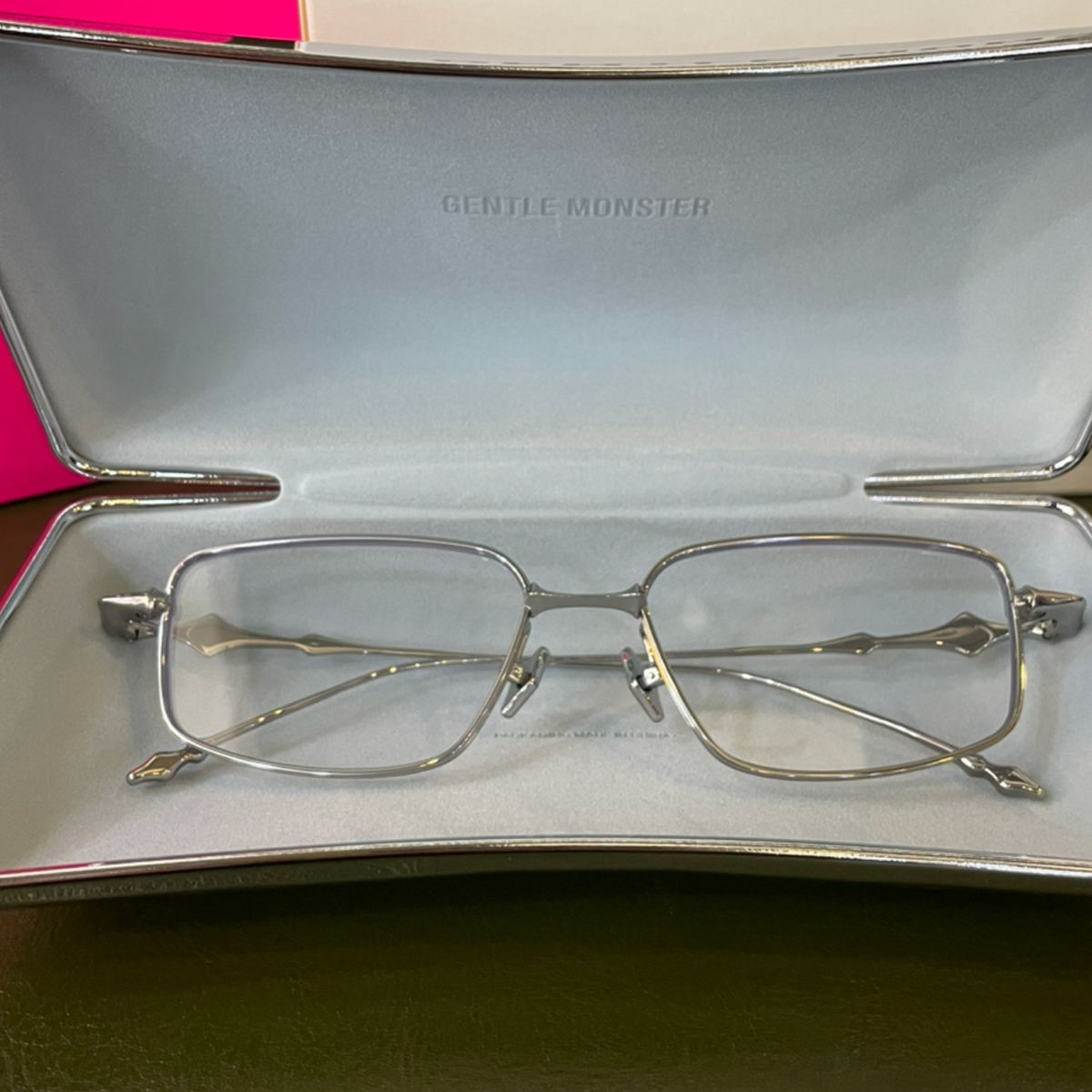 Gentle Monster Atomic 02 Silver / | eBay