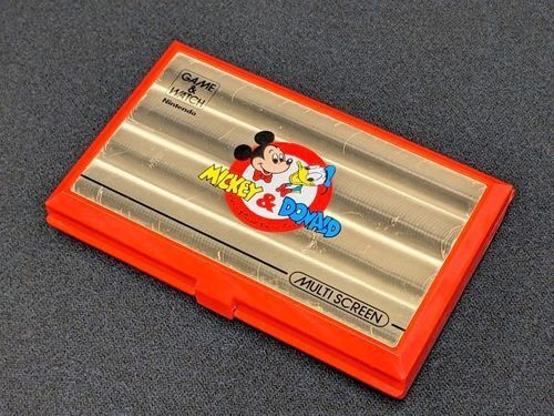 Nintendo Game & Watch MS Mickey & Donald DM-53 Made in Japan used