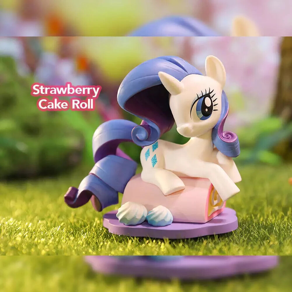 Strawberry Cake Roll-POP MART My Little Pony Leisure Afternoon