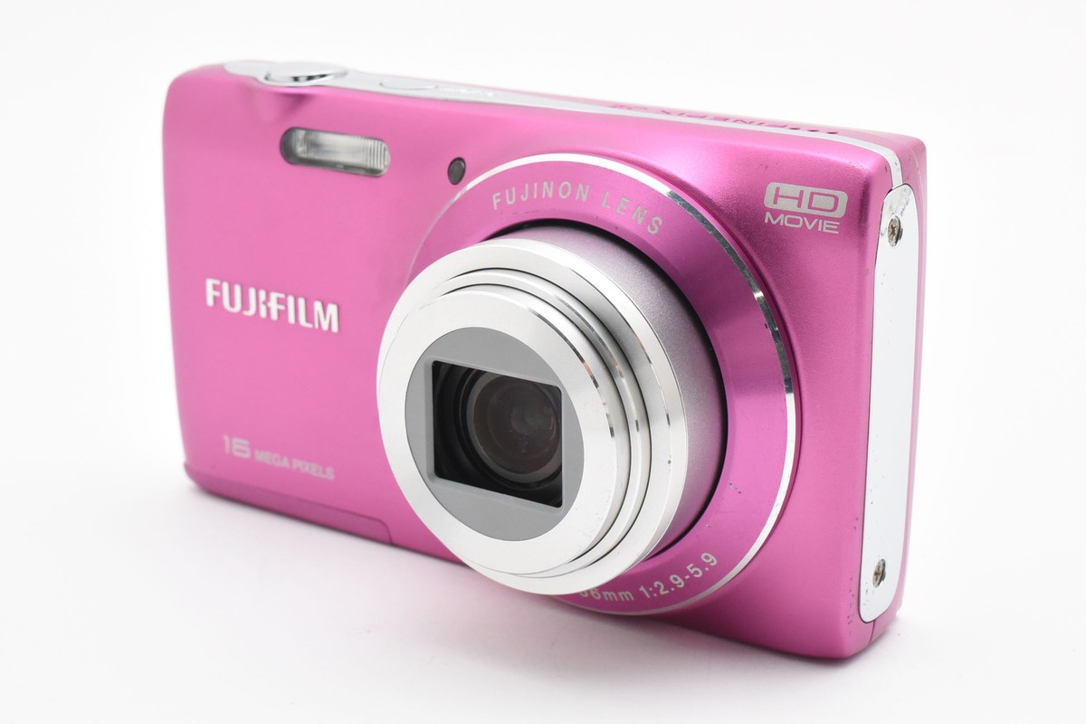 FUJIFILM FINEPIX JZ250 16.0MP Digital Camera Pink [Exc+++