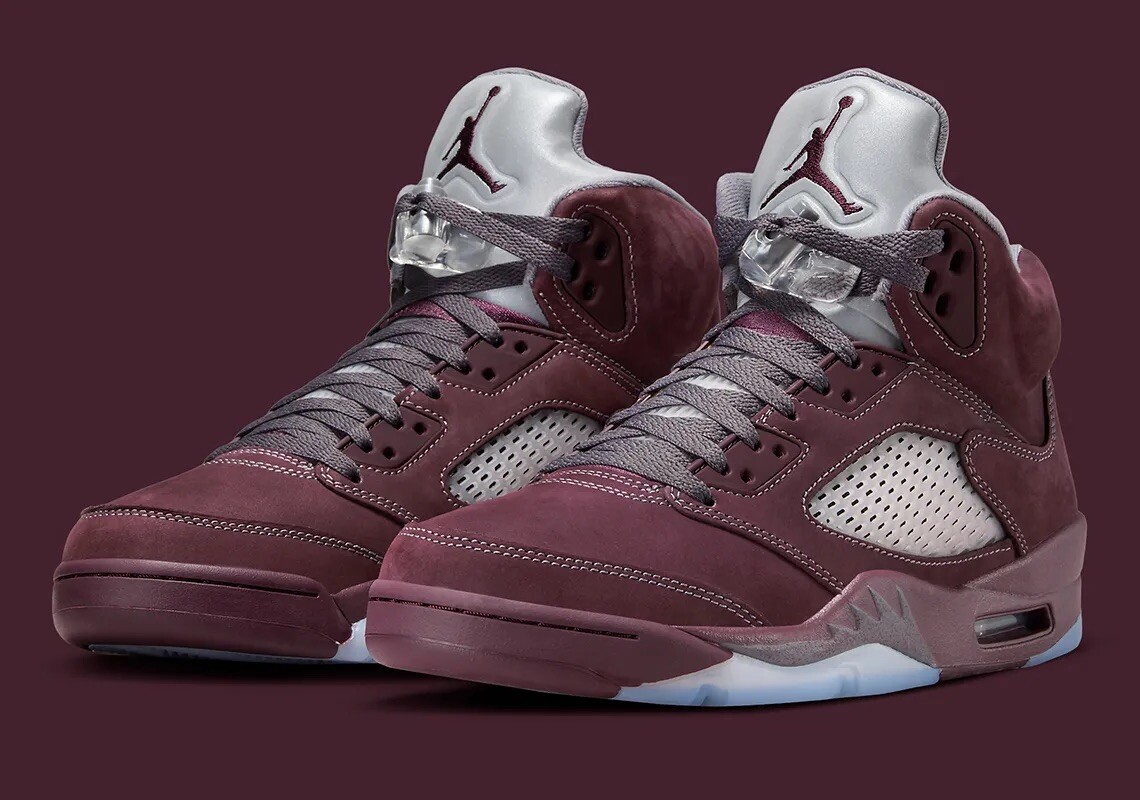 Nike Air Jordan 5 Burgundy (2023) Mens Size US 8-14 Casual