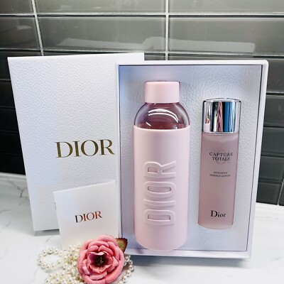 NIB Dior Pink Water Bottle Capture Totale Intensive Essence Lotion