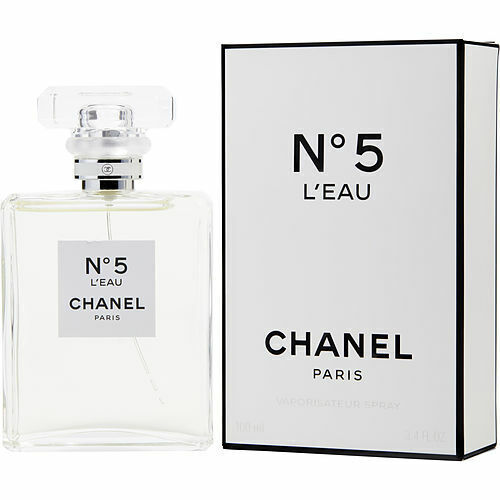 Chanel No 5 Eau L'EAU 3.4 oz / 100 ml Eau De Toilette EDT Spray