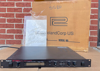 Roland SN-550 Digital Noise Eliminator Original Box Vintage Rare