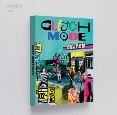 NCT DREAM Glitch Mode SMTOWN OFFICIAL MD GOODS BINDER + PHOTO CARD