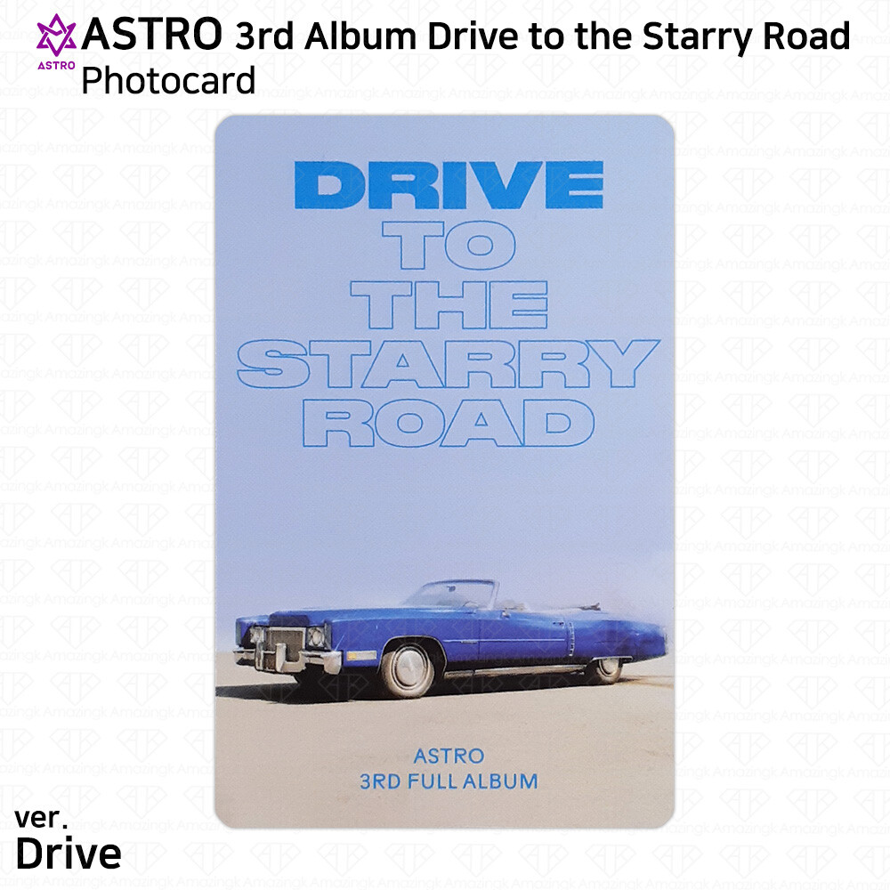 ASTRO 3rd Album Drive to the Starry Road Official Photocard KPOP K