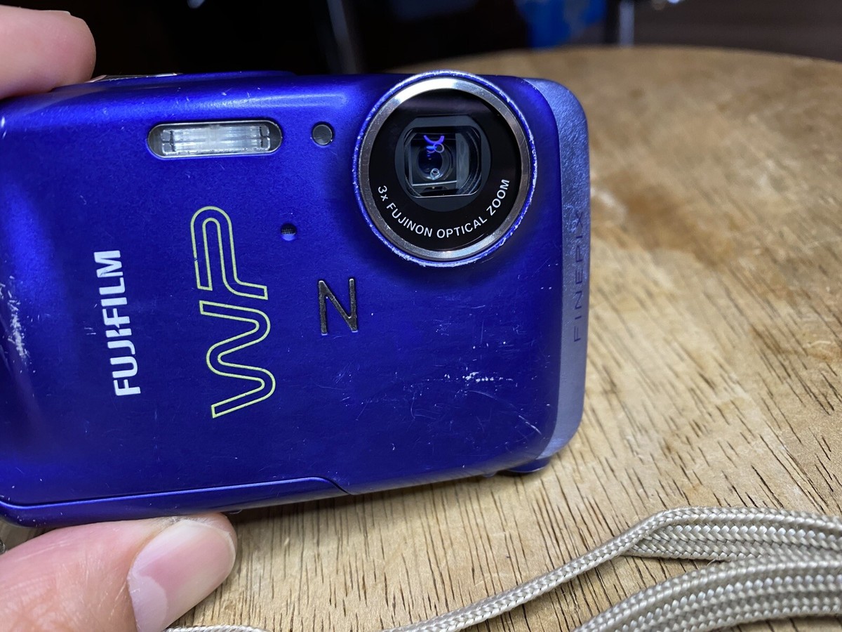 Fujifilm FinePix Z33WP Digital Camera Blue Purple Waterproof