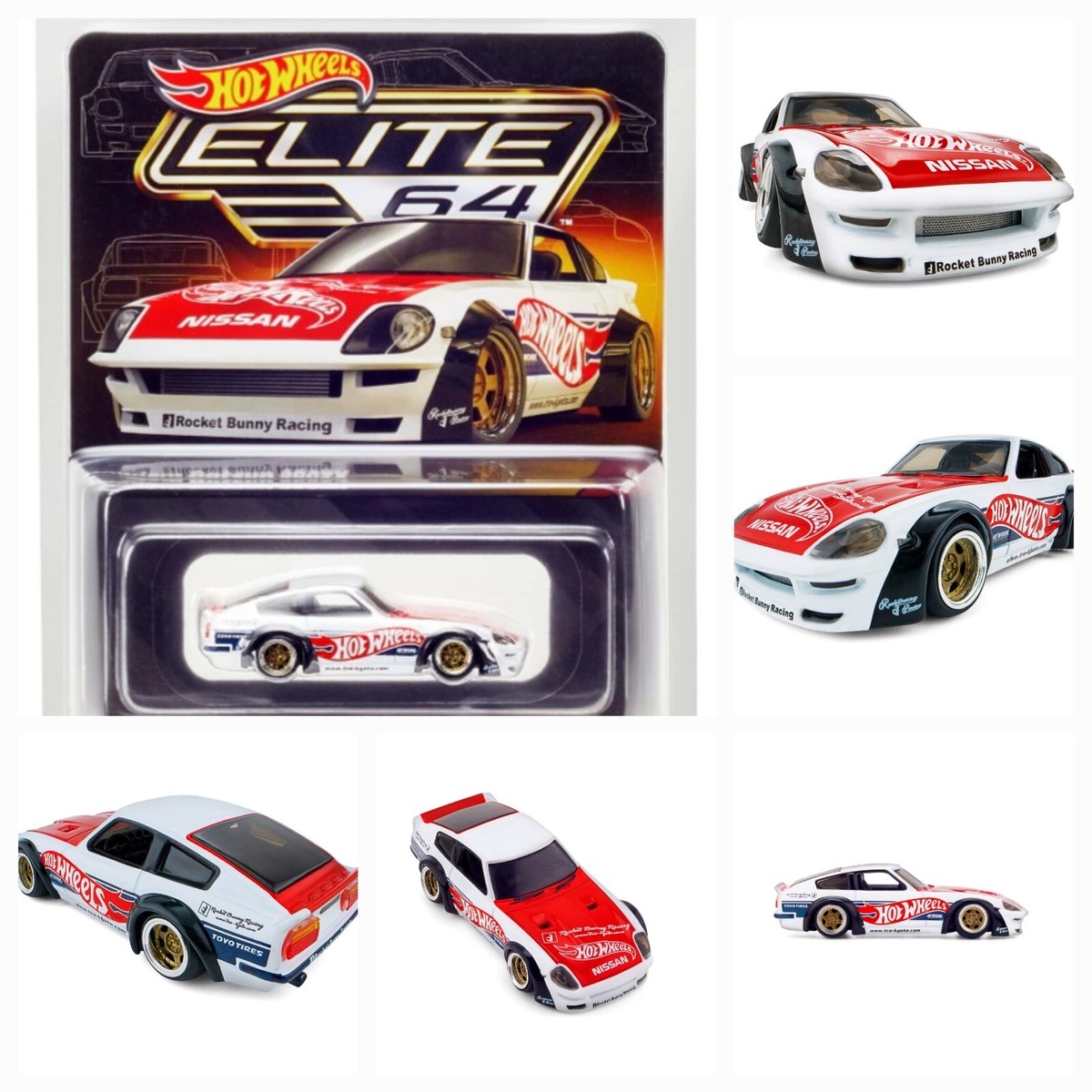 HOT WHEELS '24 RLC ELITE 64 #9 PANDEM DATSUN 280ZX REAL RIDERS W