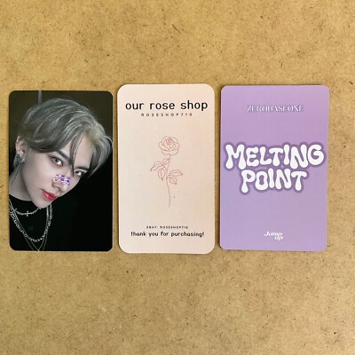 ZB1 Zerobaseone Melting Point Official Jump Up Photobook Lucky