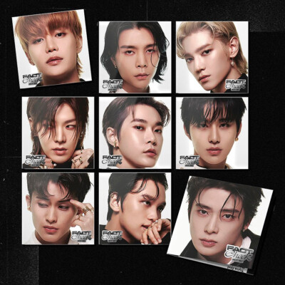 NCT 127 FACT CHECK 5th Album EXHIBIT Ver/CD+Poster+4 Post Card+