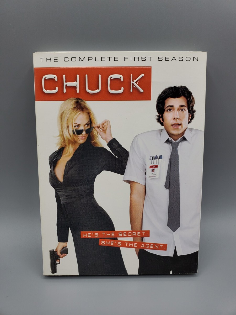 Chuck Season 1 DVD Box Set Zachary Levi Yvonne Strahovski | eBay