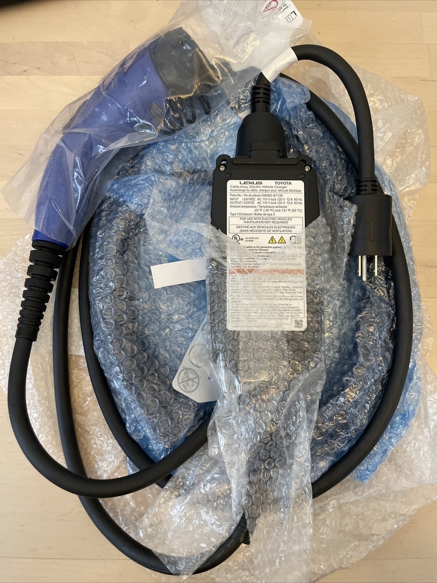 2023 Lexus RZ NX450h+ EV Charger Hybrid Charging Cable Cord OEM | eBay