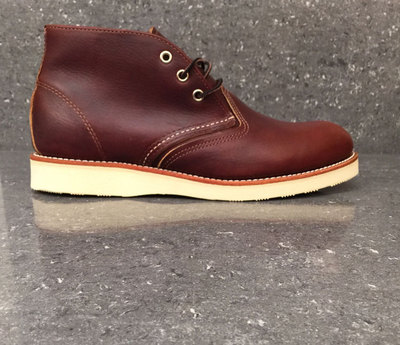 Red Wing Boots 3141 Classic Chukka Premium Briar Oil Slick Leather