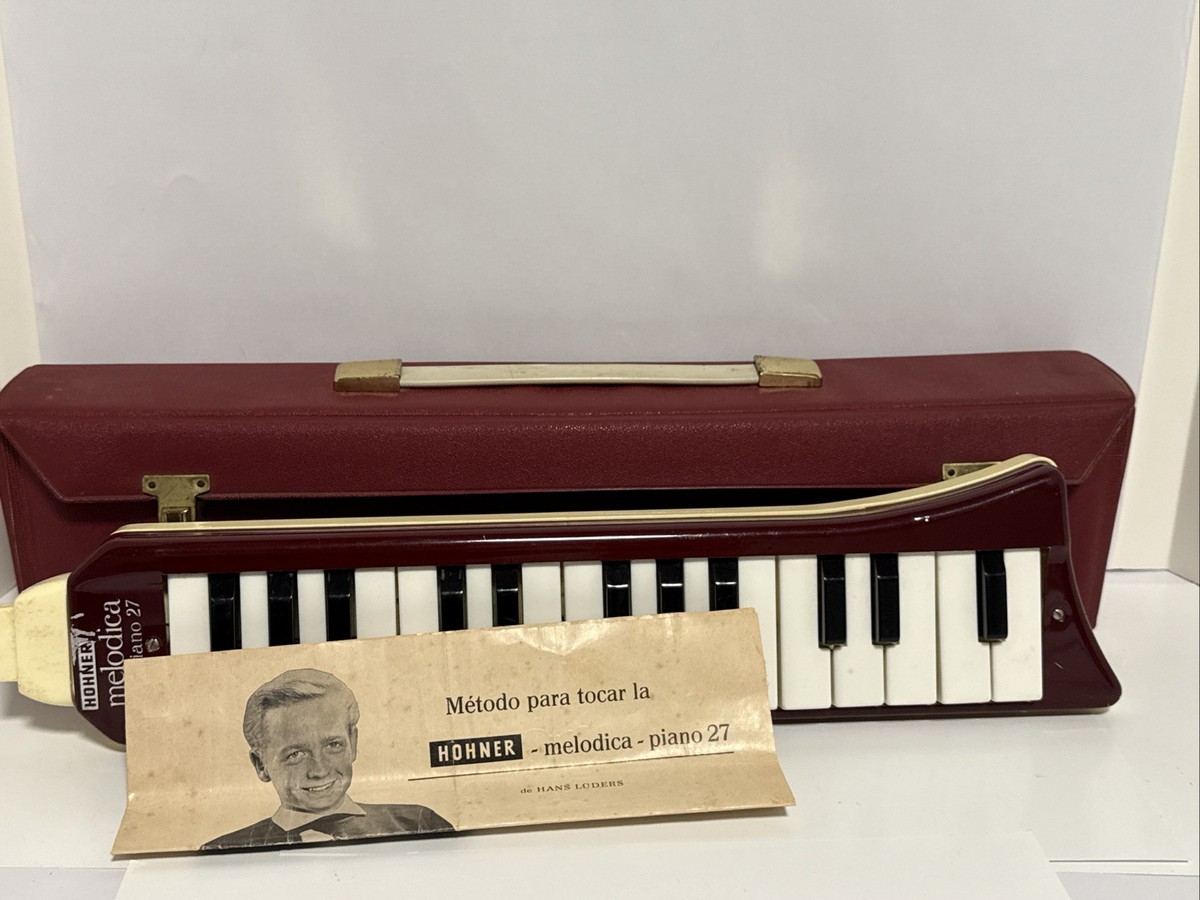Vintage Hohner Melodica Piano 27 Made in Germany with Case/For