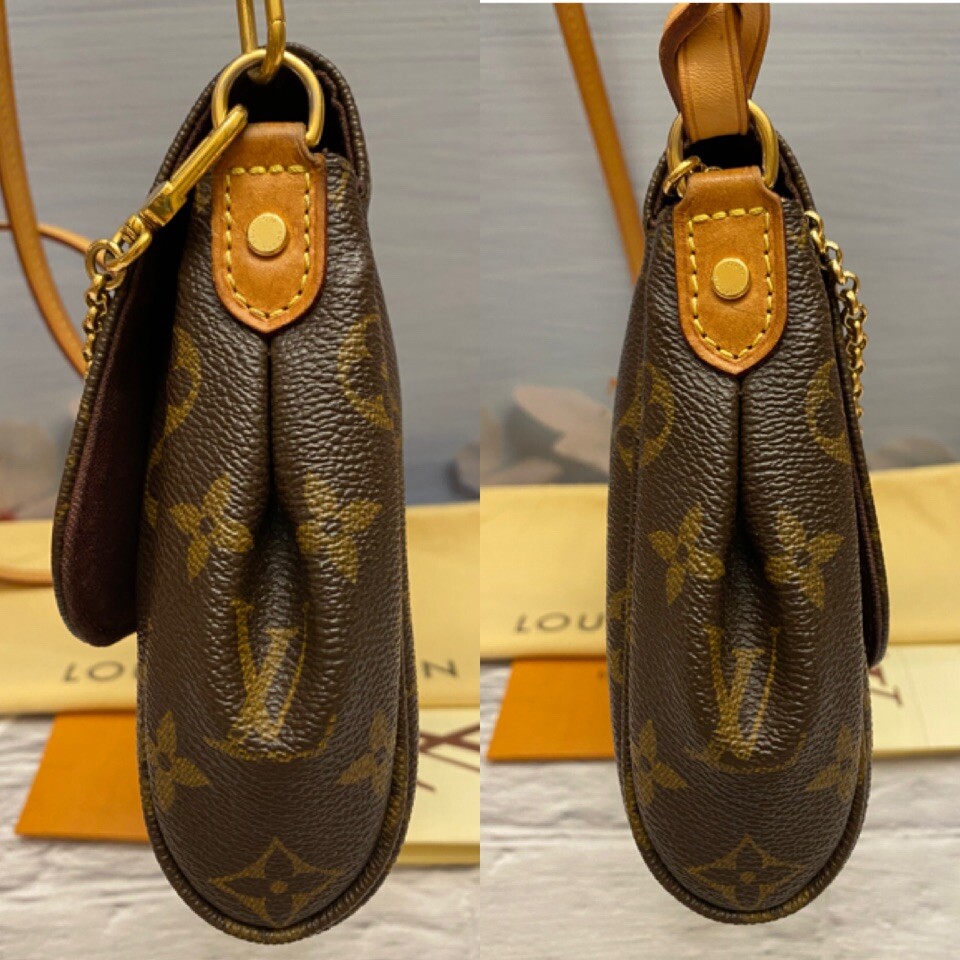 🌸Louis Vuitton Favorite MM Monogram Chain Clutch Crossbody