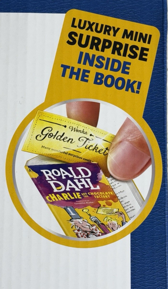 Luxury Ronald Dahl Charlie and the Chocolate Factory W/Gold Ticket