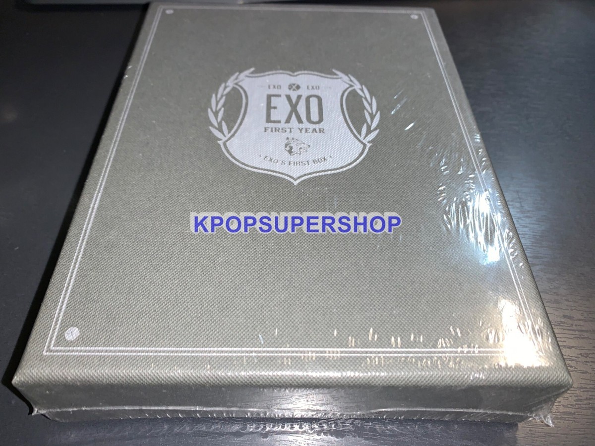 EXO EXO's First Year Box Set DVD 4 Disc Earphone Winder EXO-K EXO