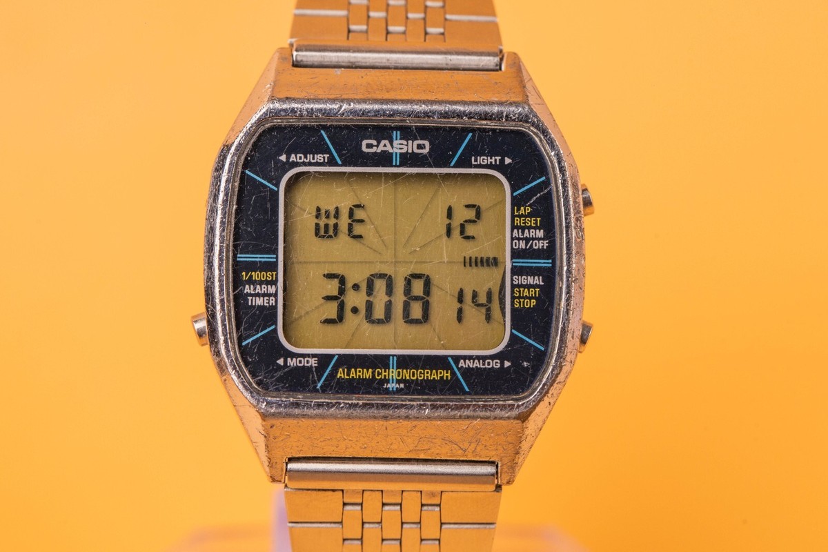 CASIO A201 [103] BLUE THUNDER DIGITAL MENS WATCH | eBay