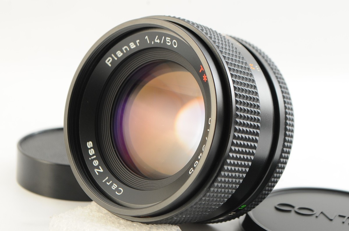N Mint] Contax Carl Zeiss Planar T* 50mm F/1.4 Lens CY Mount MMJ