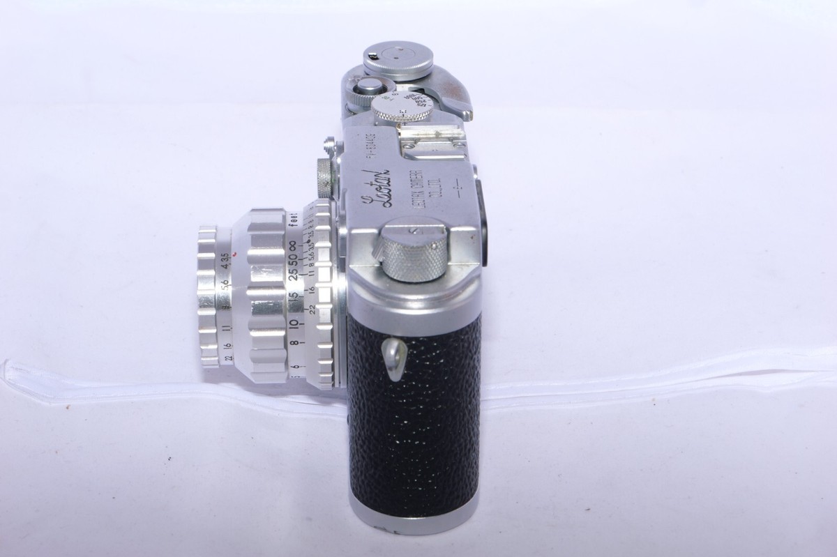 LEOTAX FV vintage 1959 Leica Copy camera. Topcor 5cm/3.5 lens