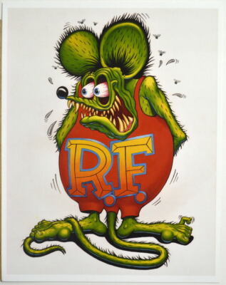 RAT FINK Big Daddy Ed Roth Print | eBay