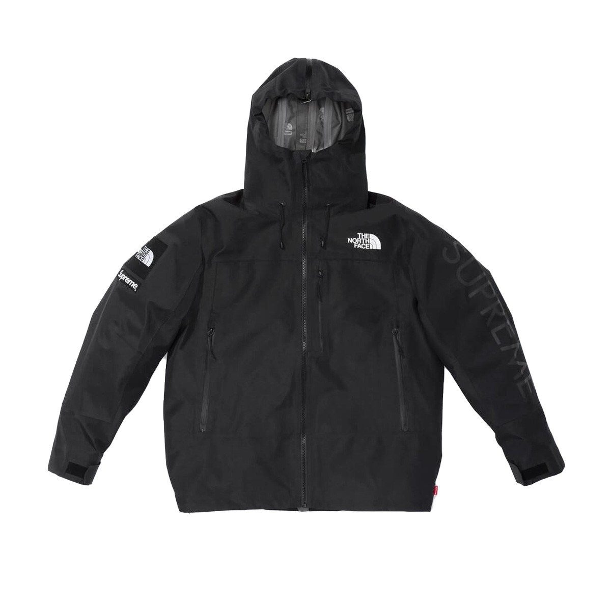 Supreme Men's Black The North Face Split Taped Seam Shell Jacket