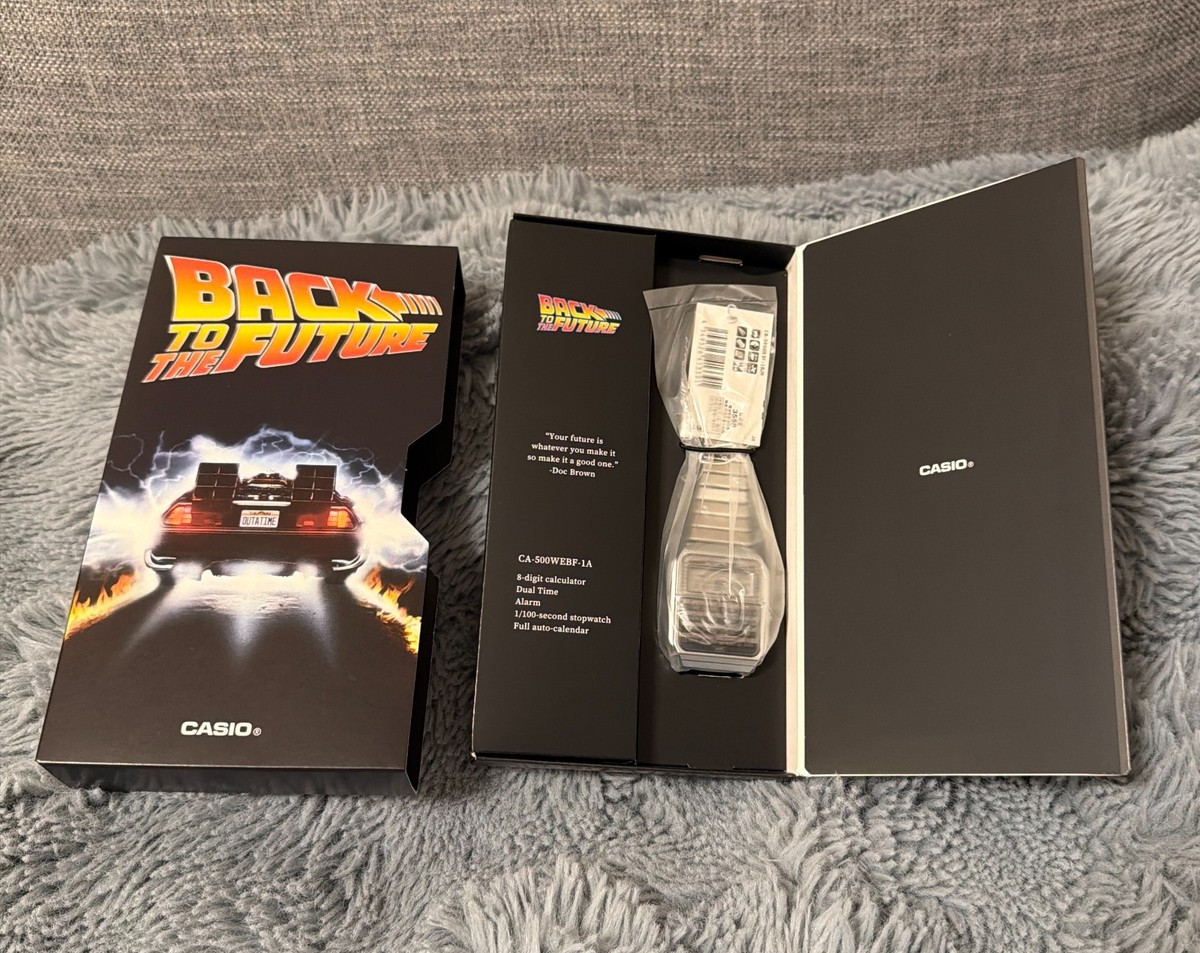 CASIO CA-500WEBF-1AJR Watch CLASSIC Back To The Future