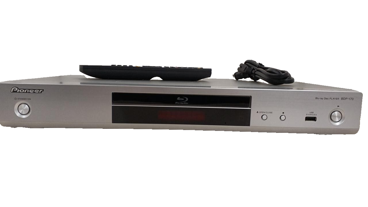 Pioneer BDP-170 Blu-ray DVD Player Silver | eBay