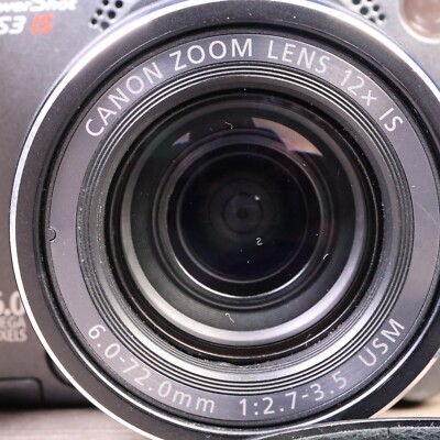 Canon PowerShot S3 IS Digital camera Made in Japan (Tested) | eBay