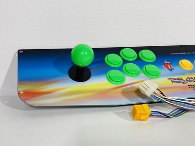 New Genuine Stainless Steel Control Panel Sega Blast City Arcade