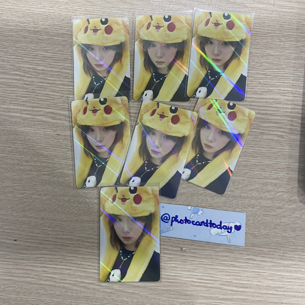 AESPA DRAMA MAKESTAR POB HOLOGRAM PHOTOCARD OFFICIAL KARINA