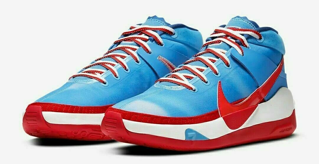 Nike KD 13 Brooklyn Nets Hardwood Classic Blue DC0009-400 NEW Mens