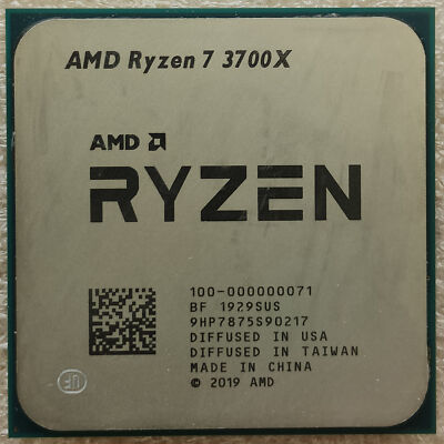 AMD Ryzen 7 3700X 3.6GHz 8-Core 16T 32MB 65W Socket AM4 CPU R7