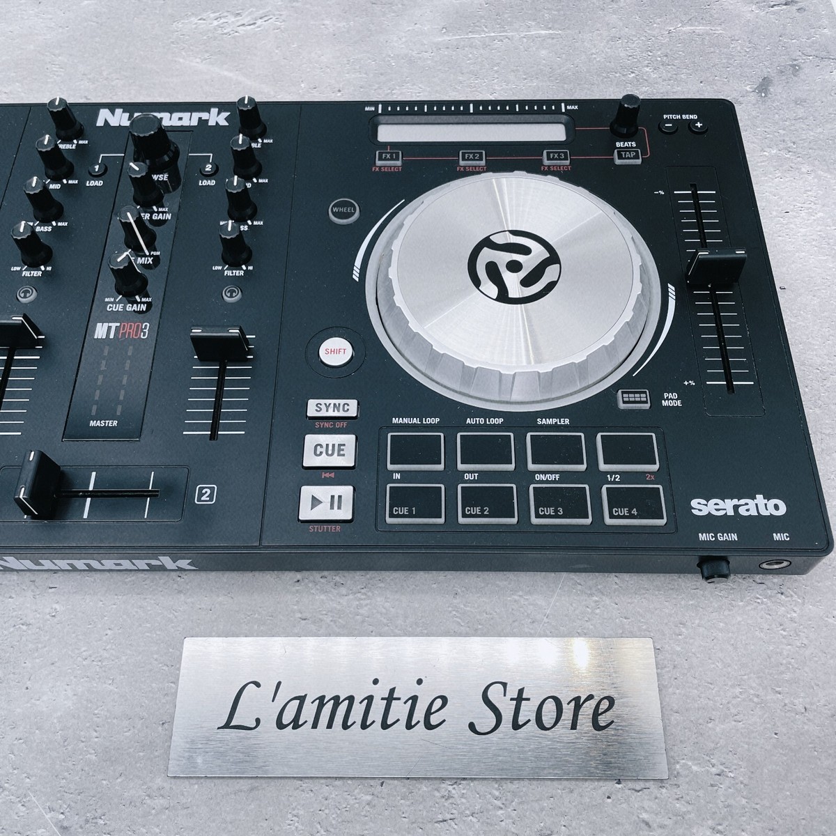 Numark MIXTRACK PRO 3 DJ Controller Mixer Audio Equipment MTP3