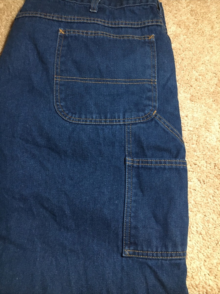 Vintage Big Mac Jeans Mens 44 x 29 Blue Carpenter JC Penney