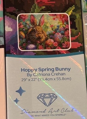 Diamond Art Club DAC Hoppy Spring Bunny | eBay