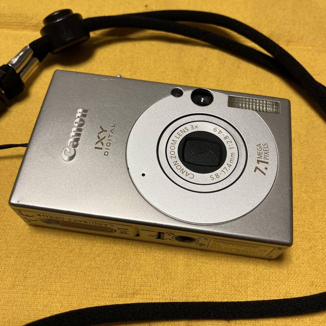 Canon IXY DIGITAL 2.1メガピクセル ケーブル付き 平成レトロ Canon