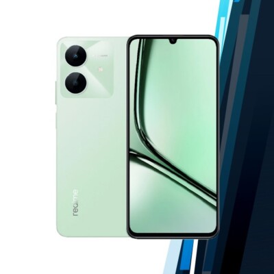 Realme Note 60X Android Mobile Phone (Green/4GB+64GB/Global Ver