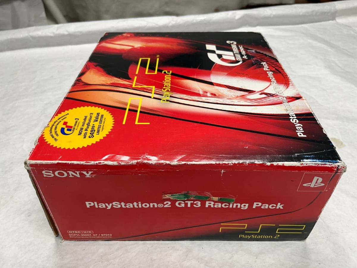 OEM Sony Playstation 2 PS2 Console System 35001 GT3 Racing Pack in