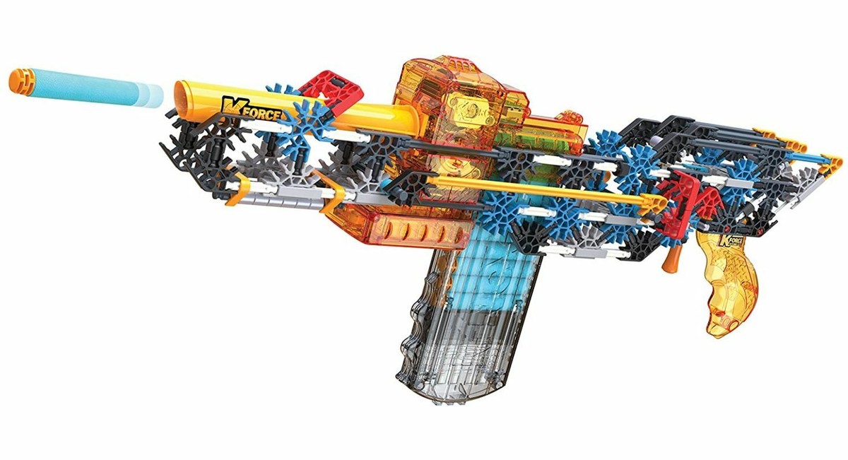 K'NEX K-Force Flash Fire Motorized Blaster Building Set 288 Pieces