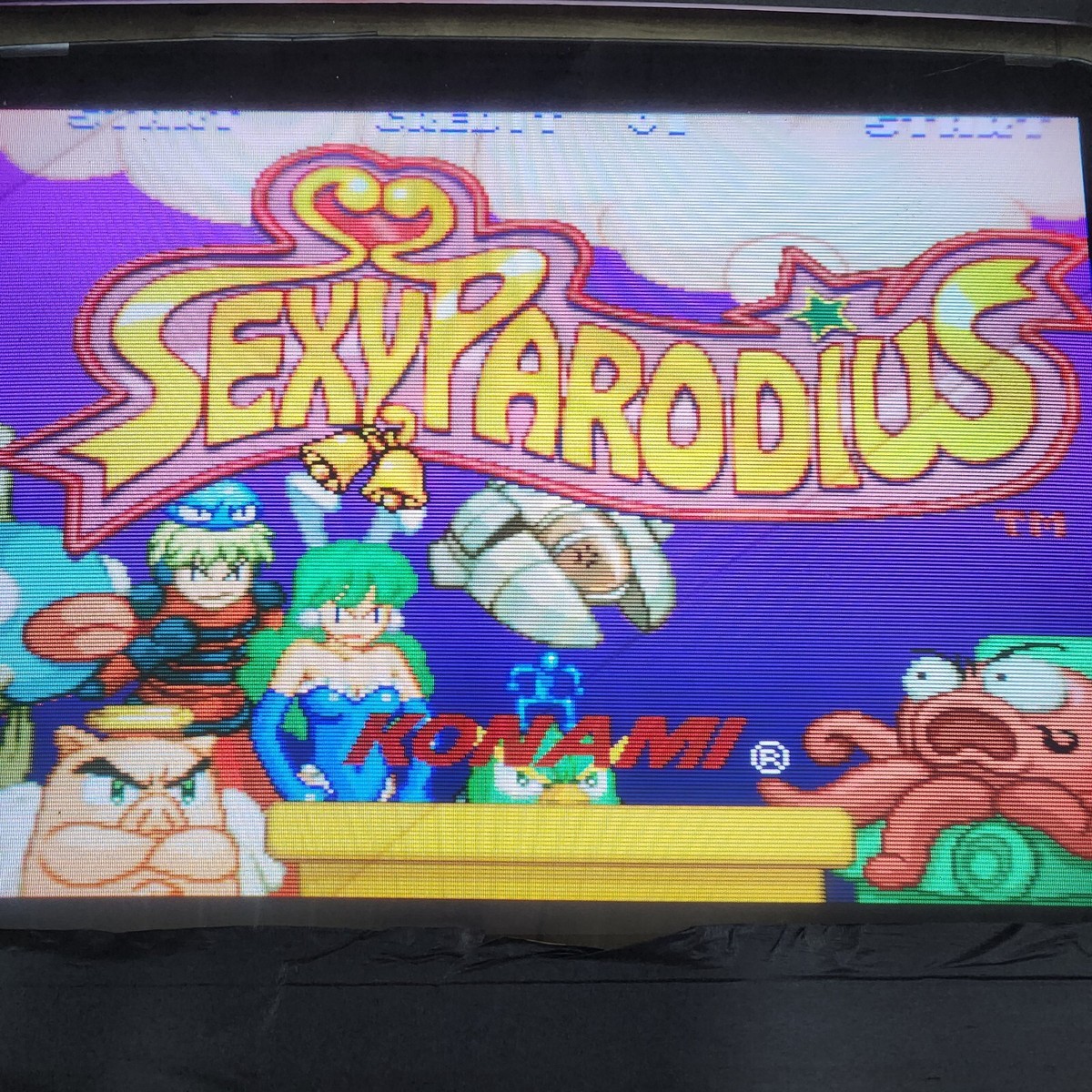 Sexy Parodius (セクシーパロディウス) JAMMA Arcade PCB (KONAMI
