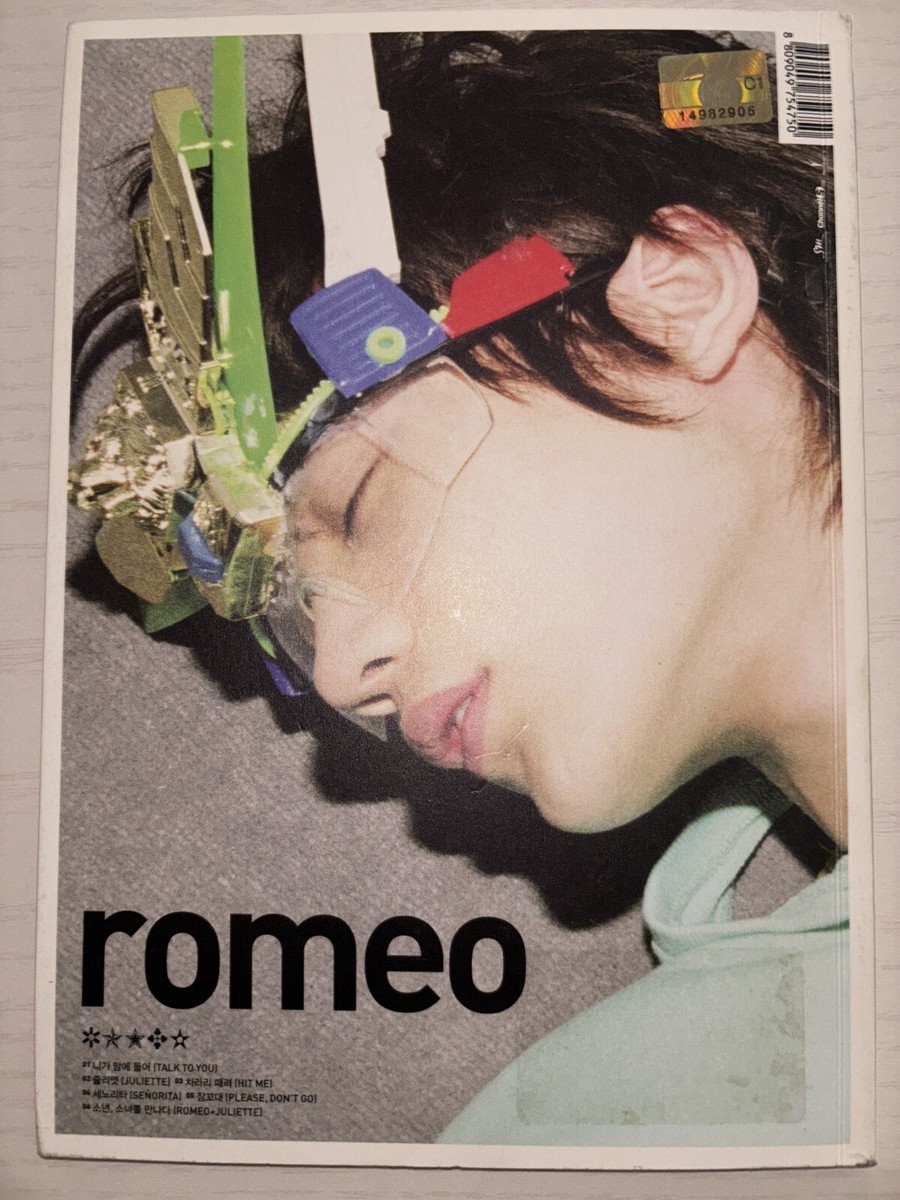 SHINee [ROMEO] All Member Signed Album Minho VER | eBay