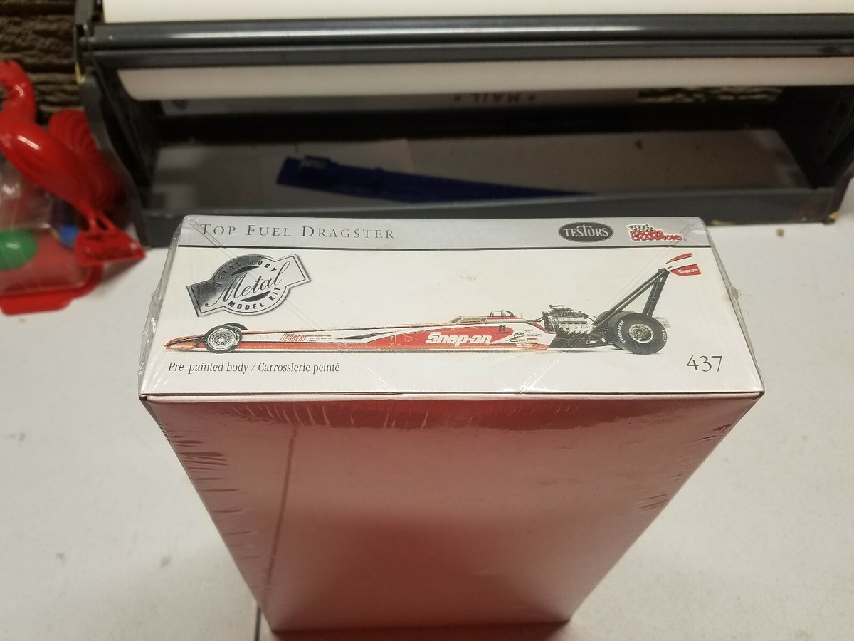 Top Fuel Dragster Model Metal Body Racing Champions 1:24 Snap-On