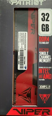 Patriot - PVE2432G320C8 - Viper Elite II DDR4 32GB 3200MHz PC
