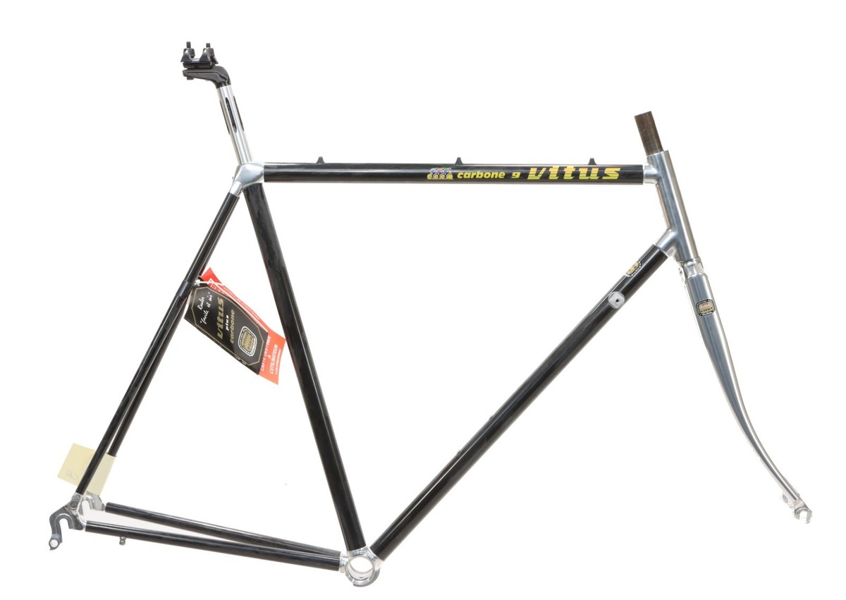 Vitus Carbone 9 Carbon/Alu Frameset 56cm France 1980s NEW w
