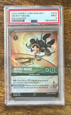 lorcana ロルカナ ミッキーマウス エンチャンテッド PSA10 ロルカナ