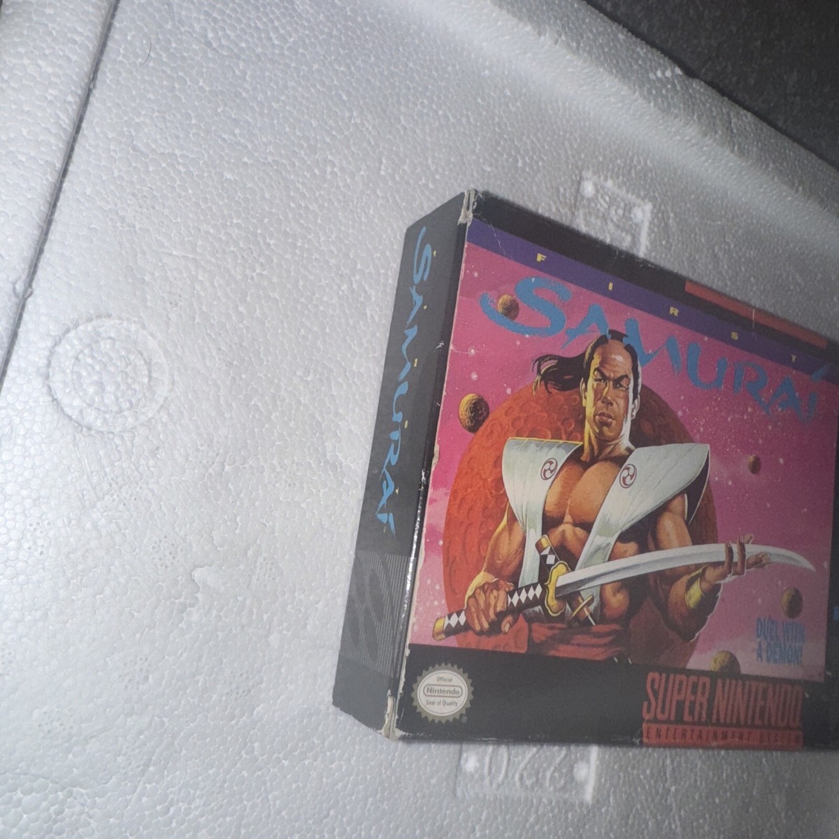 First Samurai (SNES) Super Nintendo CIB Box Complete Kemco 1993