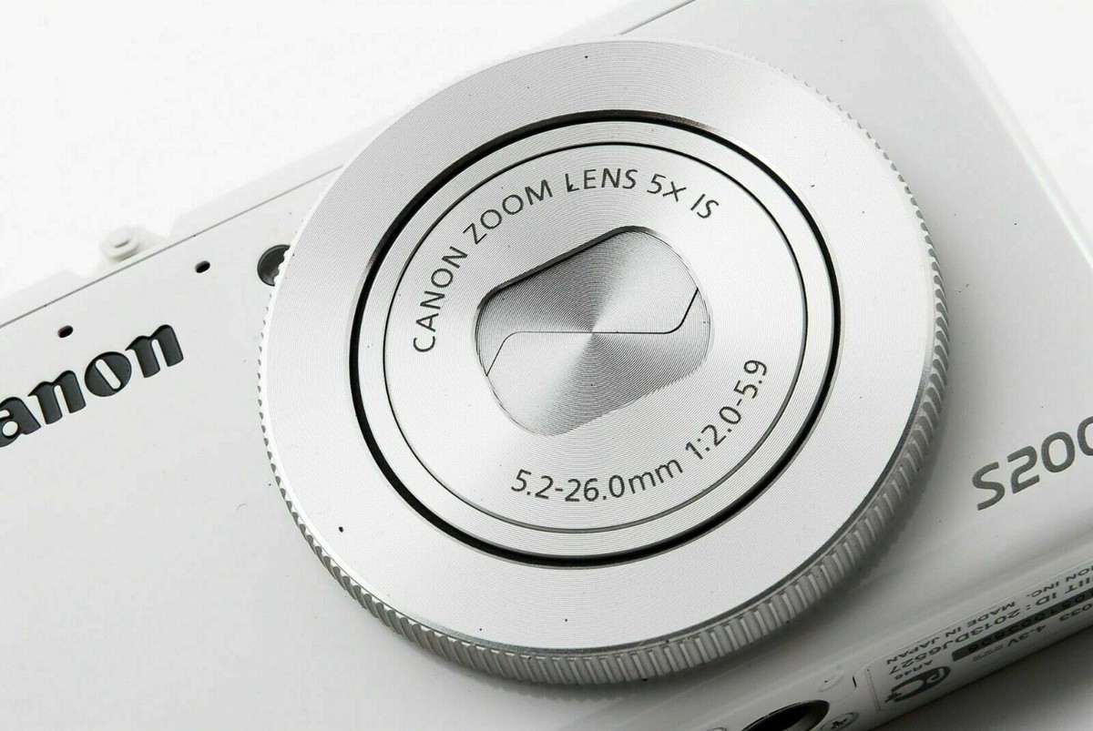 Canon PowerShot S200 compact digital camera *white *made in Japan