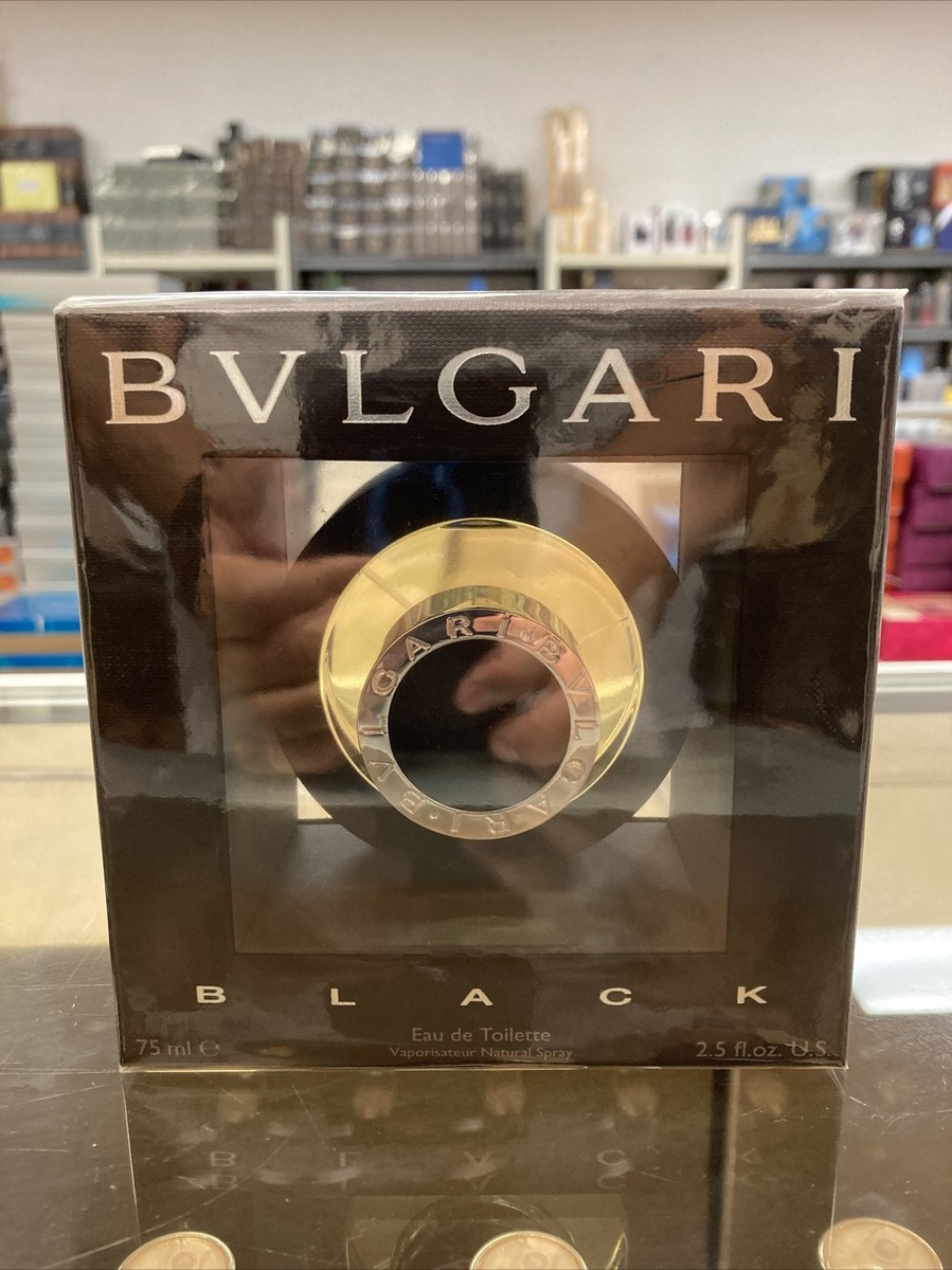 Bvlgari Black Cologne Perfume Unisex Eau De Toilette Spray 2.5 oz
